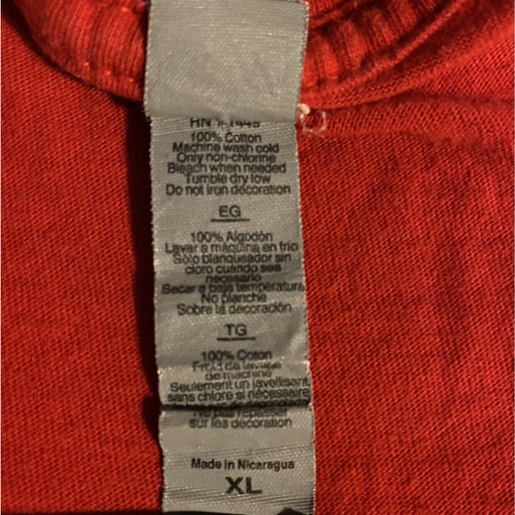 Sam Adams Rebel IPA TShirt Mens XL Red Soft Next Level 2 Sided Boston Brewing Co - Picture 6 of 6